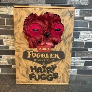 Zuru Fuggler Hairy Tongue Fuggs Red Stuffed Animal
